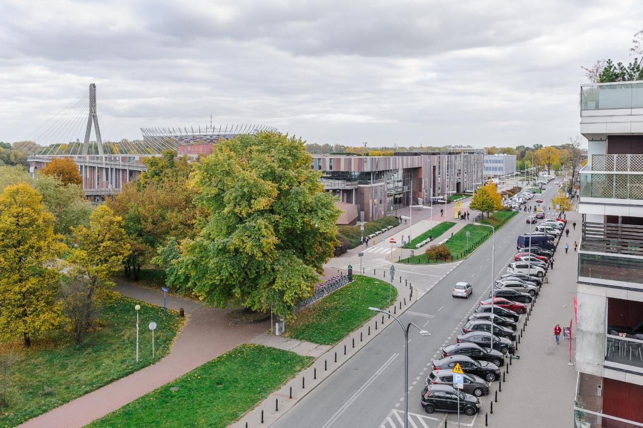 Lumina Apart With A Large Balcony Near Presidential Palace And River Warsaw Ngoại thất bức ảnh
