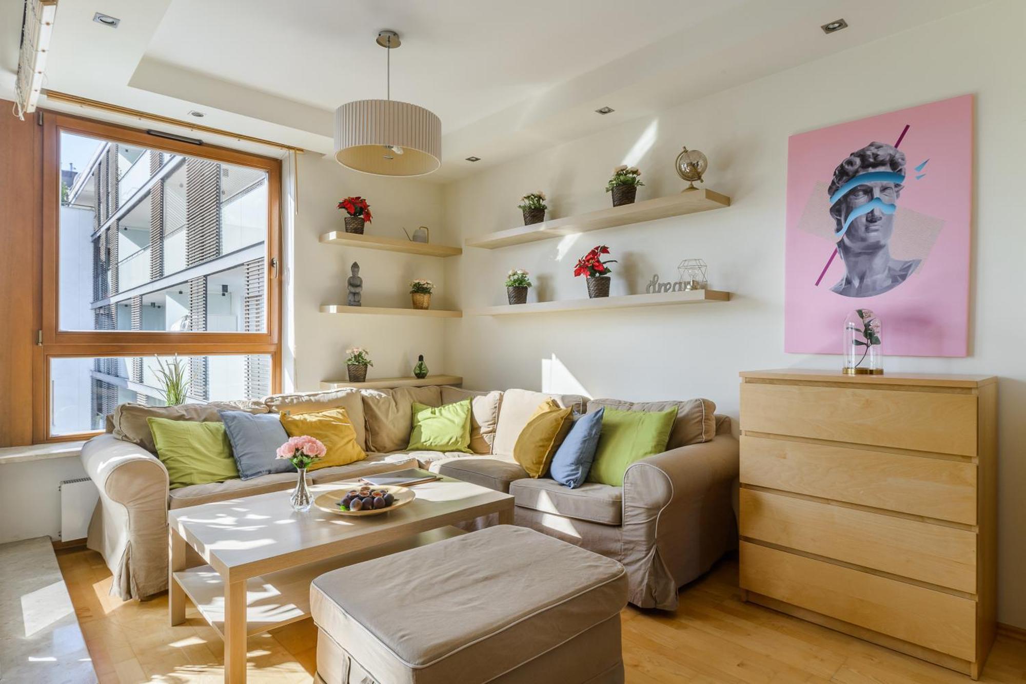 Lumina Apart With A Large Balcony Near Presidential Palace And River Warsaw Ngoại thất bức ảnh